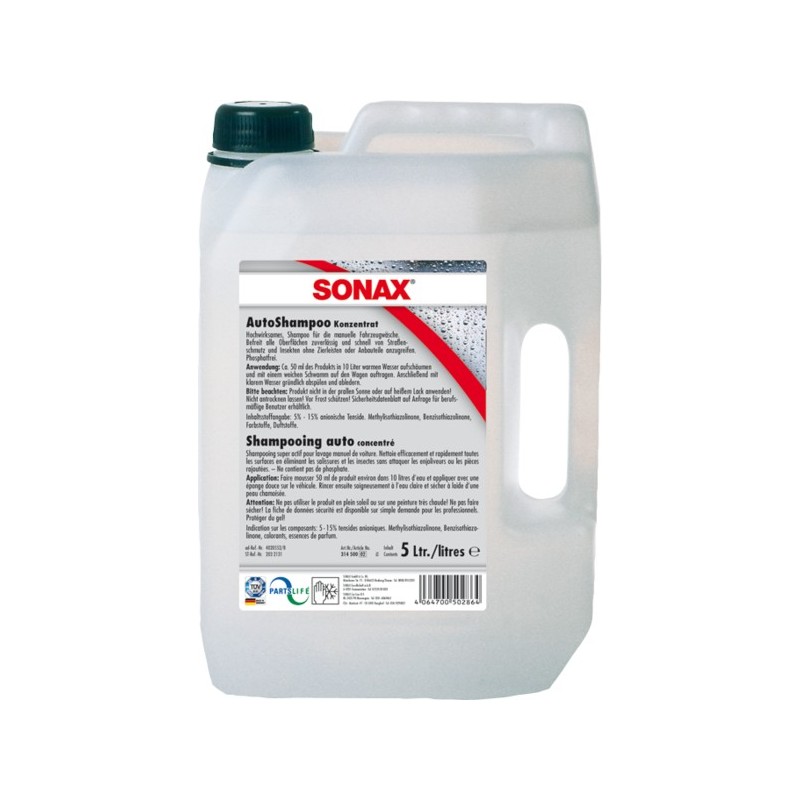 Sonax kiiltoshampoo 5 l